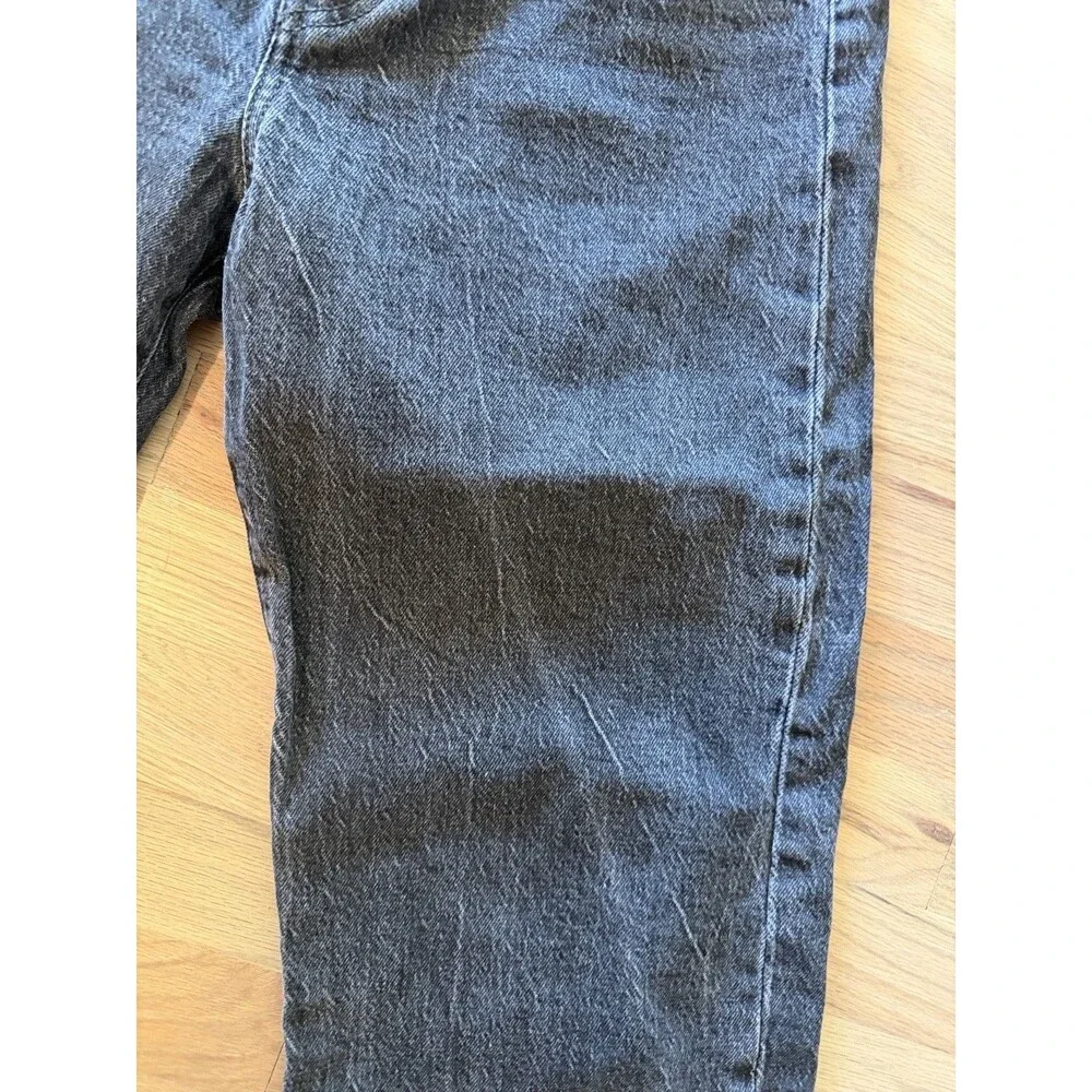 Women’s Levi's Ribcage Ankle Straight Leg Jeans- Washed Black Size 28